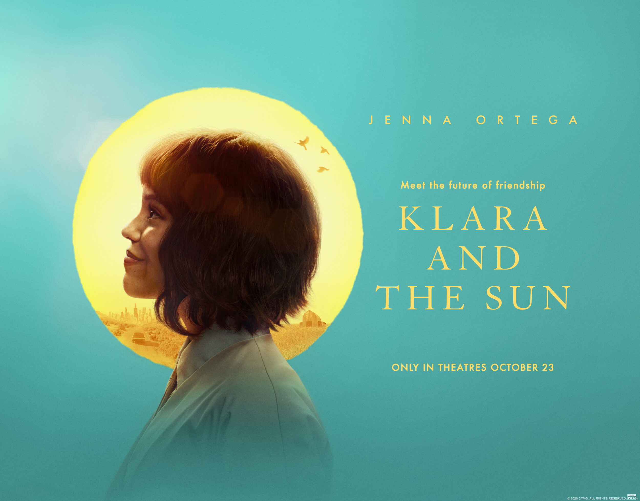 Meet the future of friendship: Klara and the Sun. Only in theaters October 23, with Jenna Ortega. 
