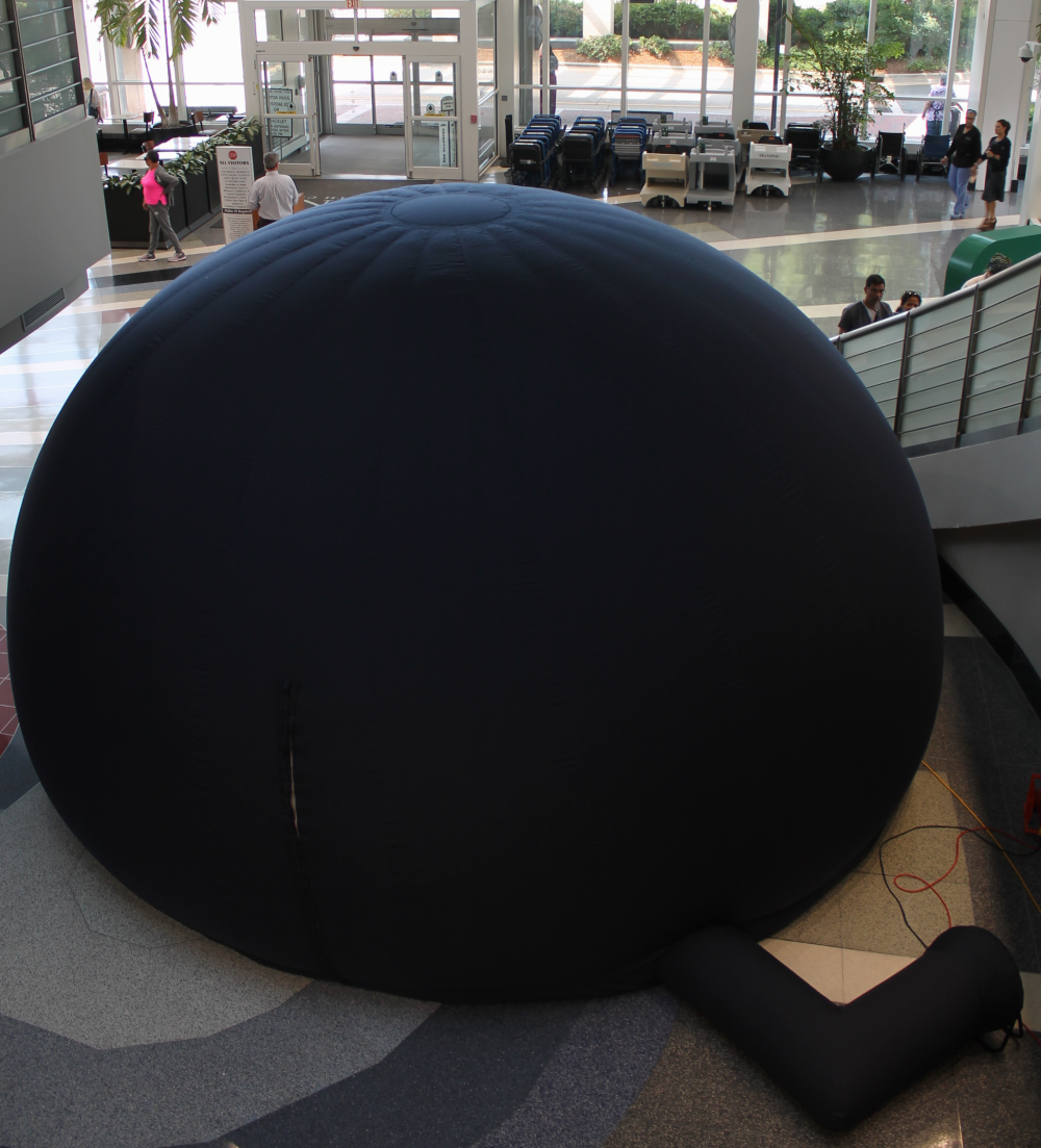 mobile planetarium dome - Morehead Planetarium and Science Center