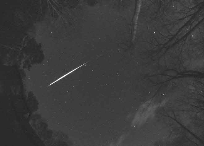 Geminid meteor shower