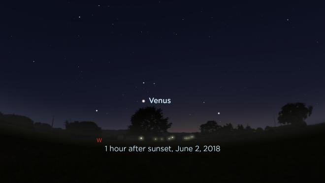 Light from Venus