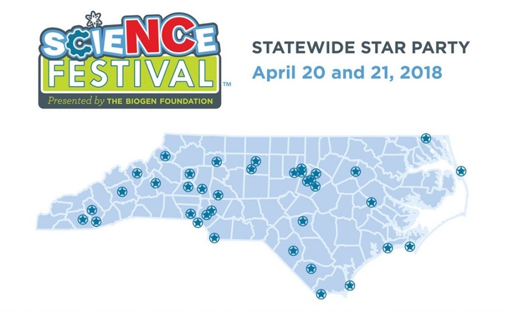 North Carolina Statewide Star Party site map