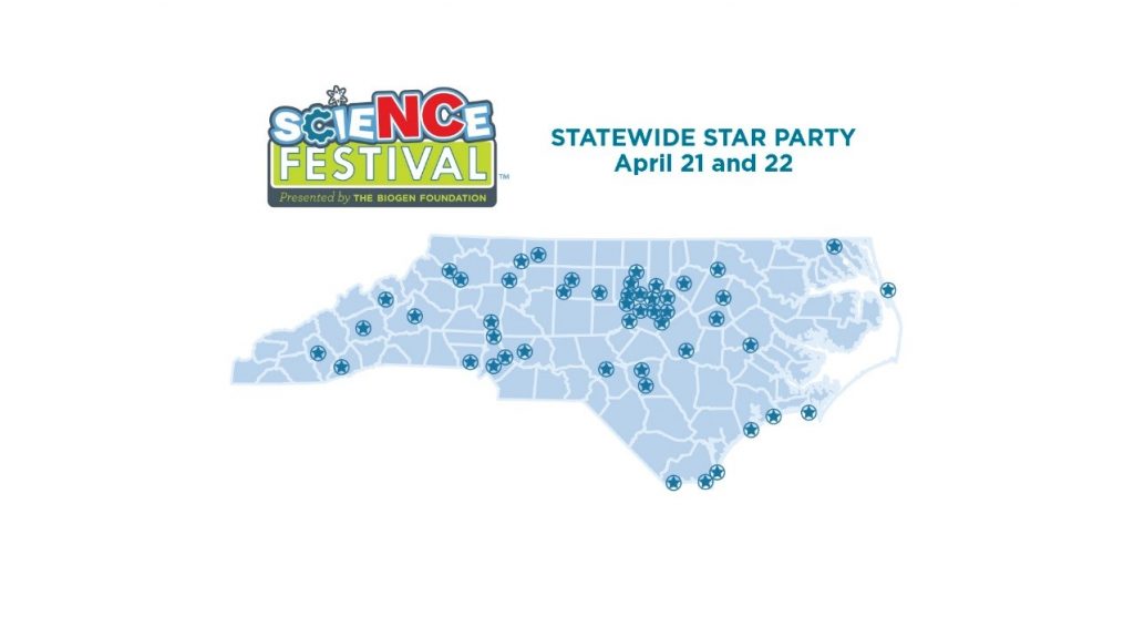 North Carolina Statewide Star Party site map