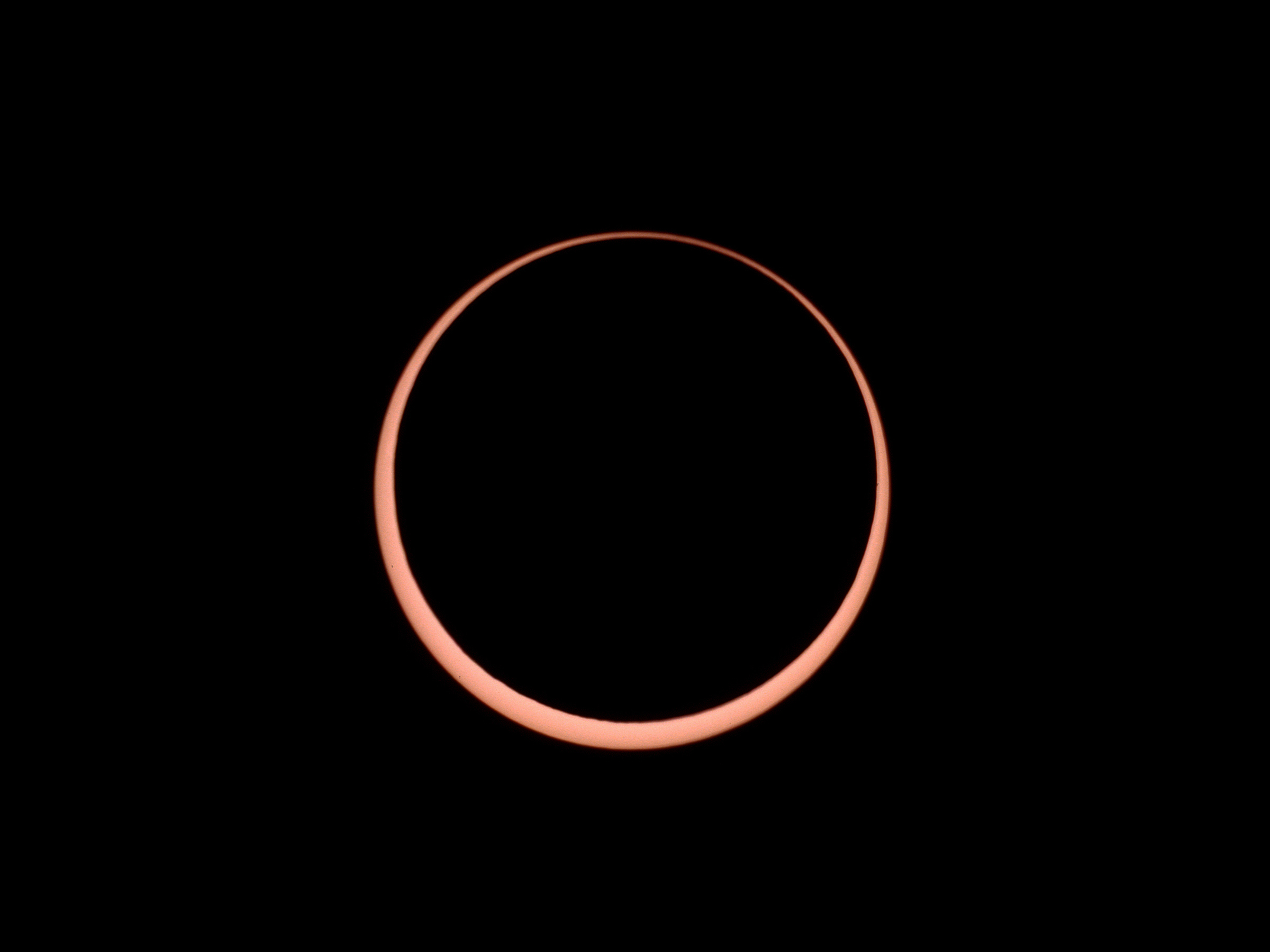 An annular eclipse.