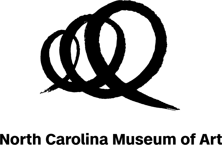 The North Carolina Museum of Art logo in black.