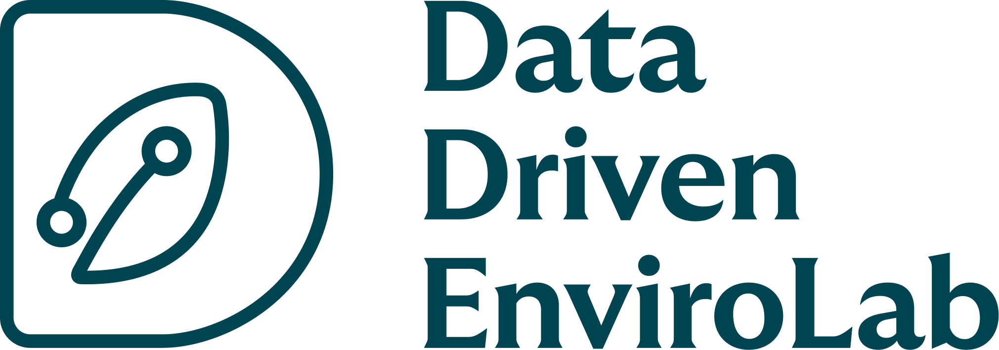 The Data-Driven EnviroLab logo.