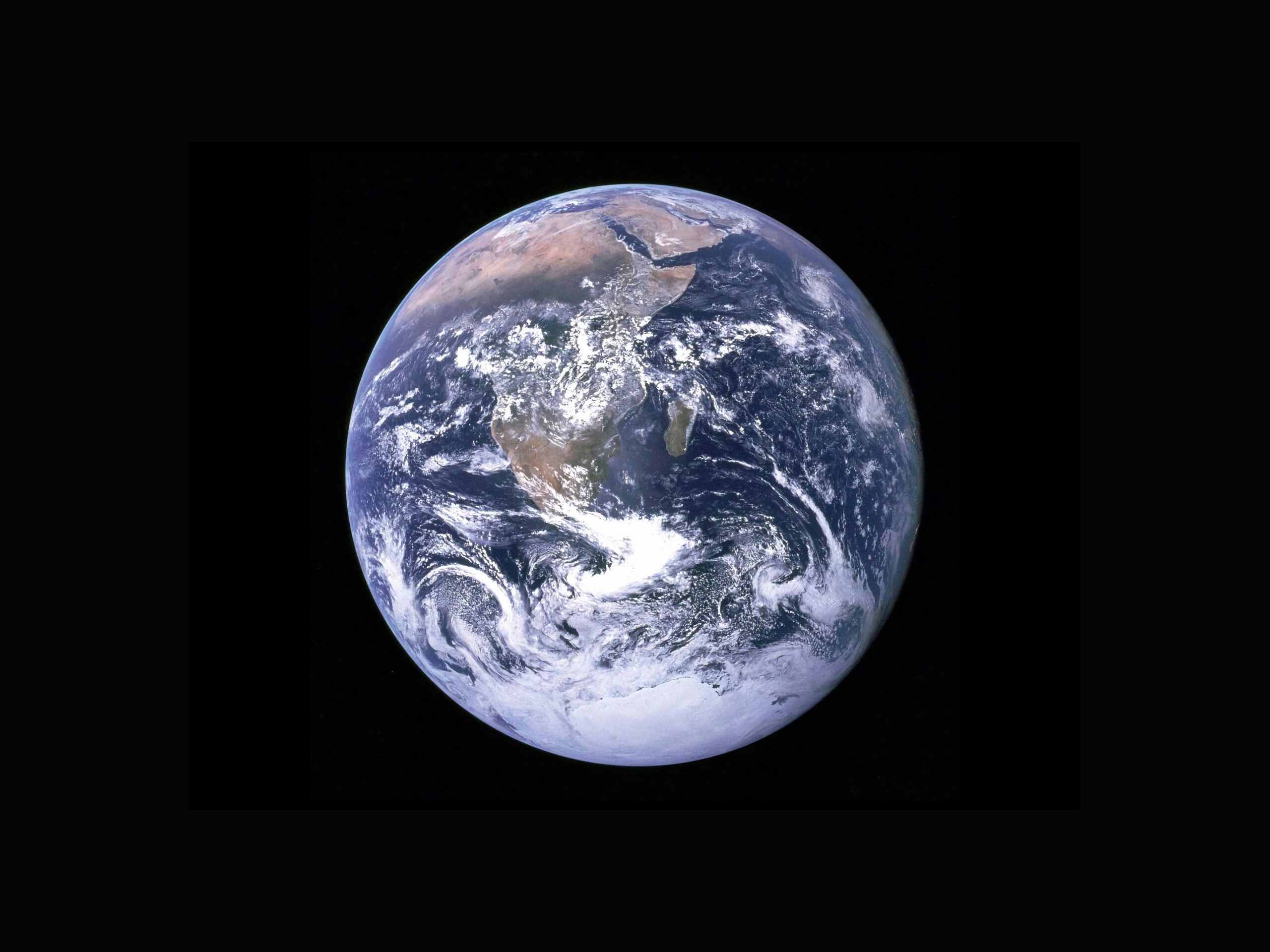 Earth from outer space.